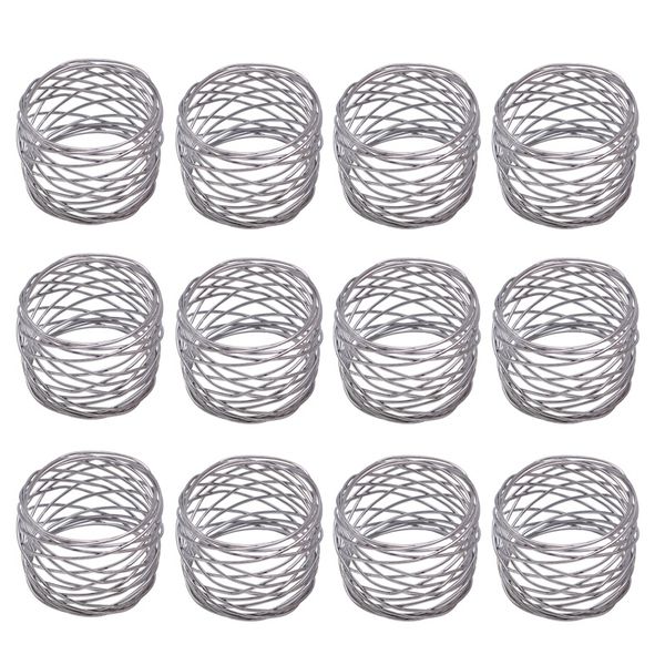 napkin rings 24 pcs metal mesh set holder adornment exquisite household napkins for wedding dinner decor
napkin rings 24 pcs metal mesh set holder adornment exquisite household napkins for wedding dinner decor