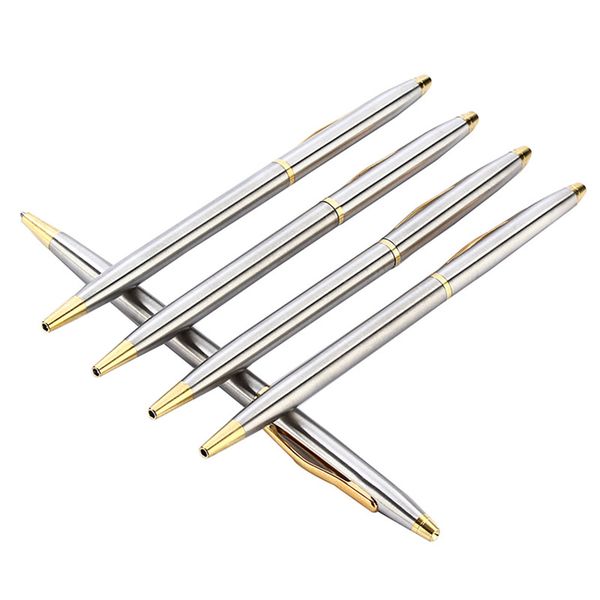 baikingift 2pcs new arrival stainless steel rod rotating metal ballpoint pen commercial ballpoint pen gift stationery, Blue;orange
baikingift 2pcs new arrival stainless steel rod rotating metal ballpoint pen commercial ballpoint pen gift stationery, Blue;orange