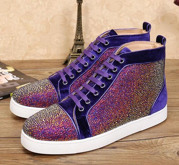 с коробкой 2019 новые случайные высокого качества оптовой продажи rhinestone кроссовки обувь класса люкс для мужчин повседневная обувь высок, Black
с коробкой 2019 новые случайные высокого качества оптовой продажи rhinestone кроссовки обувь класса люкс для мужчин повседневная обувь высок, Black
