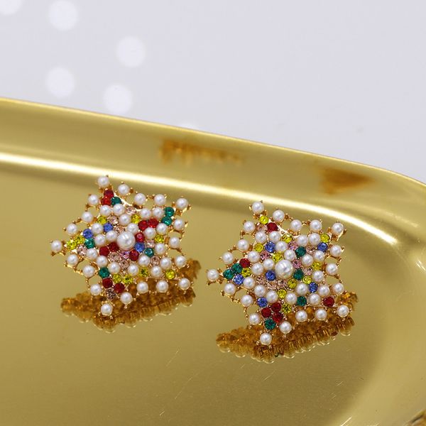 fashionsnoops simple design wedding earrings for women fashion jewelry bohemian statement pearls crystal stud earrings brincos, Golden;silver
fashionsnoops simple design wedding earrings for women fashion jewelry bohemian statement pearls crystal stud earrings brincos, Golden;silver