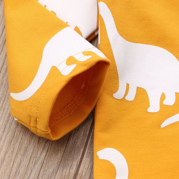 newborn toddler suits baby boys girls cute dinosaur pattern clothes sets infant kids child cotton +pants 2pcs outfits sets, White
newborn toddler suits baby boys girls cute dinosaur pattern clothes sets infant kids child cotton +pants 2pcs outfits sets, White