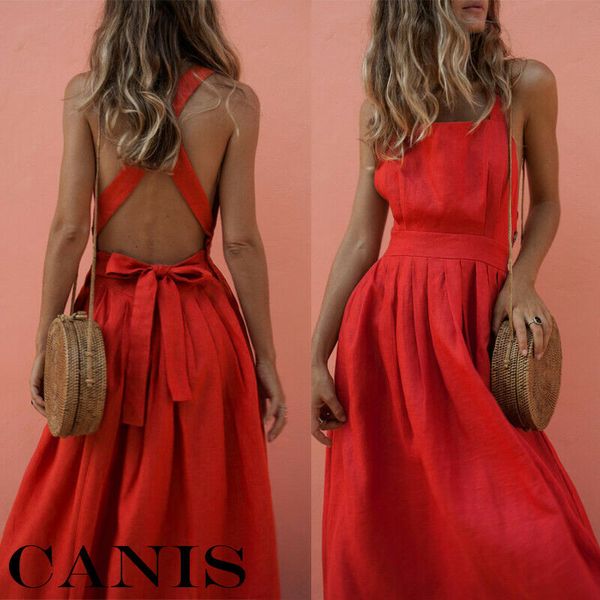 hirigin harajuku vestidos 2019 new brand women summer boho strappy long maxi dress evening party elegant beach sundress, Black;gray
hirigin harajuku vestidos 2019 new brand women summer boho strappy long maxi dress evening party elegant beach sundress, Black;gray