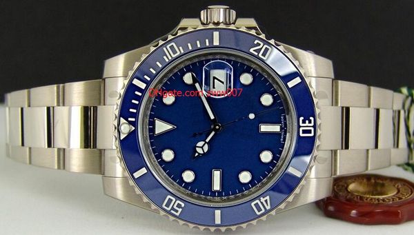 factory supplier watches blue dial ceramic bezel - 116619 automatic 2813 movement sport 40mm mens watch men's wrist watches, Slivery;brown
factory supplier watches blue dial ceramic bezel - 116619 automatic 2813 movement sport 40mm mens watch men's wrist watches, Slivery;brown