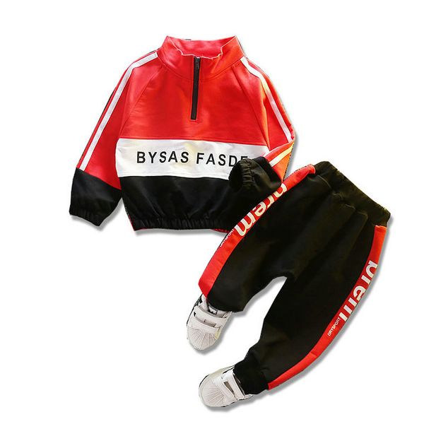 retail kids designer clothes boys tracksuits 2pcs patchwork letter sport outfits set baby tracksuit christmas outfits, White
retail kids designer clothes boys tracksuits 2pcs patchwork letter sport outfits set baby tracksuit christmas outfits, White
