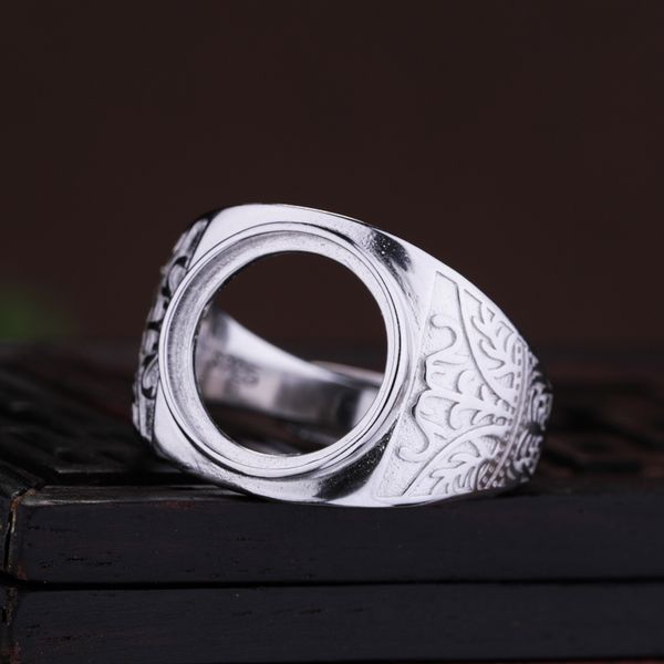 925 sterling silver 13x13mm round cabochon semi mount ring engagement wedding fine jewelry setting wholesale adjustable, Golden;silver
925 sterling silver 13x13mm round cabochon semi mount ring engagement wedding fine jewelry setting wholesale adjustable, Golden;silver