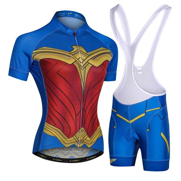 чудо-женщины задействуя джерси набор нагрудника roupa cycliste ф feminina bisiklet одежды велосипед велосипед uniforme mujer, Black;blue
чудо-женщины задействуя джерси набор нагрудника roupa cycliste ф feminina bisiklet одежды велосипед велосипед uniforme mujer, Black;blue