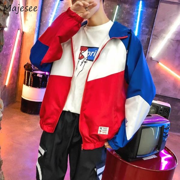 jackets men 2018 zipper turn-down collar patchwork leisure loose pockets harajuku coats mens korean style hip hop chic jacket, Black;brown
jackets men 2018 zipper turn-down collar patchwork leisure loose pockets harajuku coats mens korean style hip hop chic jacket, Black;brown