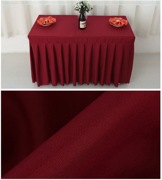 rectangle table skirt polyester wedding banquet table cover home table cloth for l conference room wedding supplies
rectangle table skirt polyester wedding banquet table cover home table cloth for l conference room wedding supplies