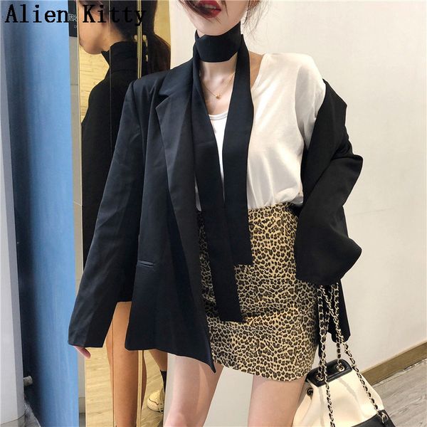 alien kitty new elegant style solid autumn casual blazers women tie single breasted female coat office lady long sleeve suit, White;black
alien kitty new elegant style solid autumn casual blazers women tie single breasted female coat office lady long sleeve suit, White;black