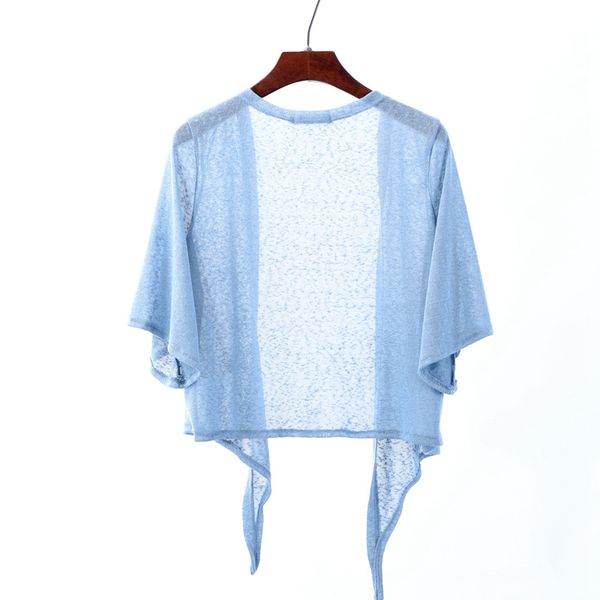 mlxslky new knit cardigan large size sun protection shirt summer flare sleeve womens short thin coat small shawl summer cardigan, White
mlxslky new knit cardigan large size sun protection shirt summer flare sleeve womens short thin coat small shawl summer cardigan, White
