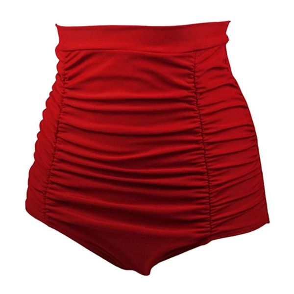 classic high waist women's vintage retro fold solid color bikini swim trunks oversize brasil thong bath short swim 2018 hot
classic high waist women's vintage retro fold solid color bikini swim trunks oversize brasil thong bath short swim 2018 hot