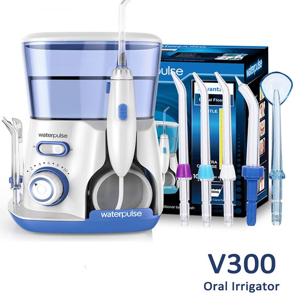 Waterpulse Professional Water Flosser Cordless Flosser Dental Oral Irrigator Rechargeable Waterproof High Capacity Water Tank with 4 Jet Tip
Waterpulse Professional Water Flosser Cordless Flosser Dental Oral Irrigator Rechargeable Waterproof High Capacity Water Tank with 4 Jet Tip