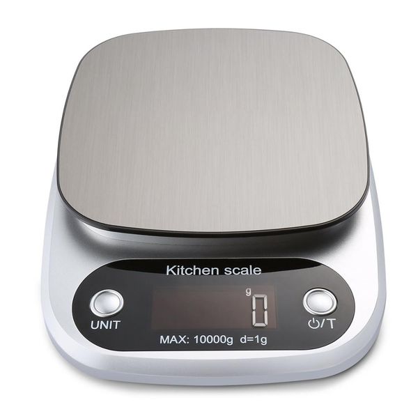digital kitchen scale 10kg food multifunction weight scale electronic baking & cooking scale with lcd display silver
digital kitchen scale 10kg food multifunction weight scale electronic baking & cooking scale with lcd display silver