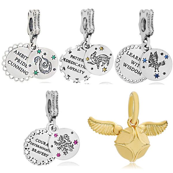 golden snitch gryffindor hufflepuff ravenclaw slytherin pendant charm fit pandora potter bracelet 925 sterling silver beads
golden snitch gryffindor hufflepuff ravenclaw slytherin pendant charm fit pandora potter bracelet 925 sterling silver beads