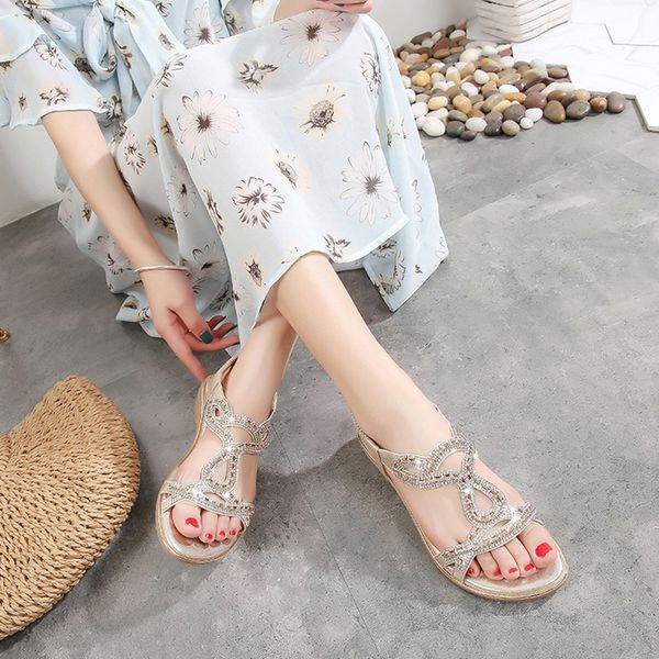 sagace bohemian sandals women bohemian crystal female shoes flat beach shoes for ladies sandal casual women sandals summer, Black
sagace bohemian sandals women bohemian crystal female shoes flat beach shoes for ladies sandal casual women sandals summer, Black