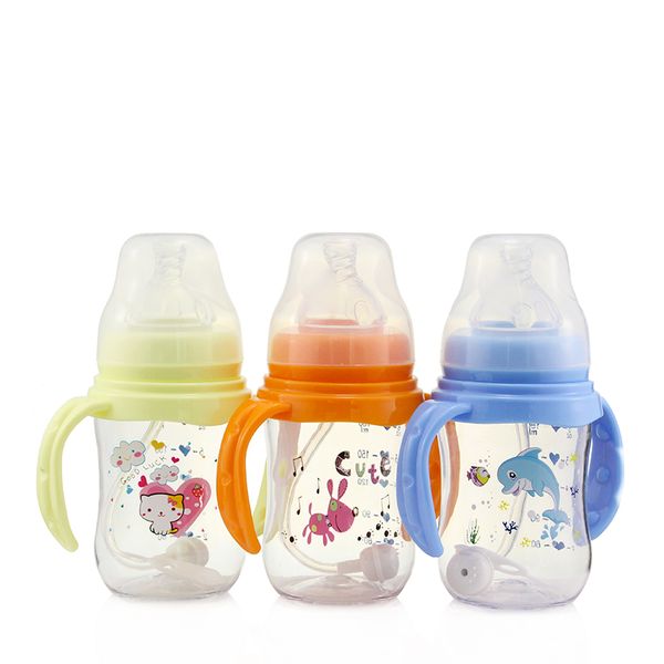 180мл cute baby milk бутылочку для кормления с anti-slip ручки кубок обложка широкогорлая воды подготовка бутылки нового
180мл cute baby milk бутылочку для кормления с anti-slip ручки кубок обложка широкогорлая воды подготовка бутылки нового