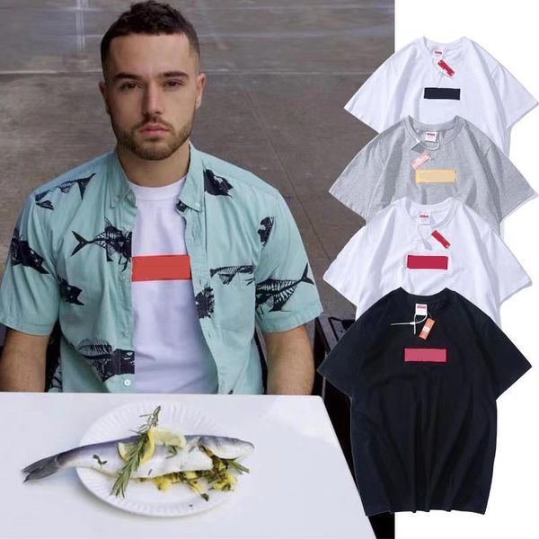 2020 18ss BOX LOGO тройника способа новые тенденции конфеты цвета футболка с коротким рукавом Хлопок Tee Мужчины Женщины Лето Высокое качество футболки 
2020 18ss BOX LOGO тройника способа новые тенденции конфеты цвета футболка с коротким рукавом Хлопок Tee Мужчины Женщины Лето Высокое качество футболки