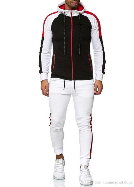 autumn designer mens panelled tracksuits fashion hooded sports 2pc set casual mans running clothing with pocket, Gray
autumn designer mens panelled tracksuits fashion hooded sports 2pc set casual mans running clothing with pocket, Gray