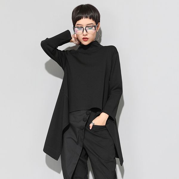 vintage black turtle neck t shirt women plus size kawaii casual long sleeve irregular korean clothes new, White
vintage black turtle neck t shirt women plus size kawaii casual long sleeve irregular korean clothes new, White