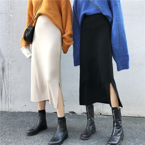 long skirts women high waist retro knitting autumn elegant skirt medium length hip wrap skirt tight party spring fashion si, Black
long skirts women high waist retro knitting autumn elegant skirt medium length hip wrap skirt tight party spring fashion si, Black