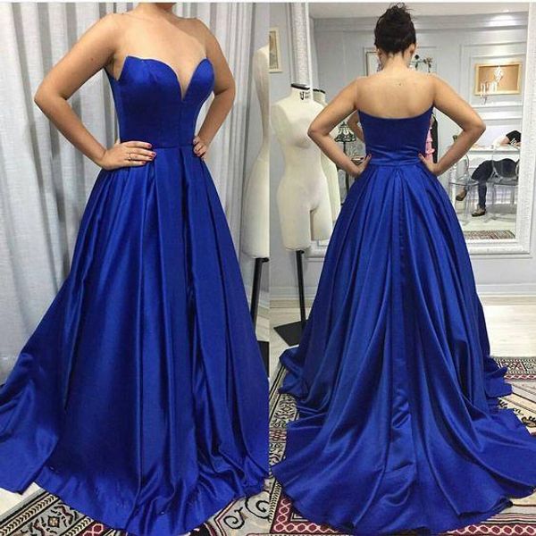 long royal blue prom dresses with short train sleeveless floor length pageant gowns custom made formal gowns, Black
long royal blue prom dresses with short train sleeveless floor length pageant gowns custom made formal gowns, Black