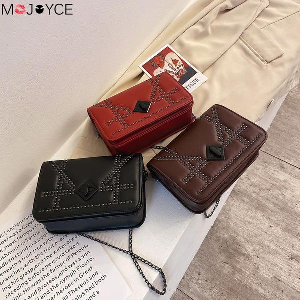 ladies bags handbag fashion rivet women shoulder bag pu leather chain small messenger satchel bags handbag
ladies bags handbag fashion rivet women shoulder bag pu leather chain small messenger satchel bags handbag