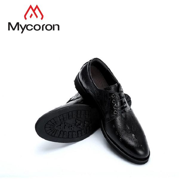 mycoron 2018 leather boots men genuine lace up men formal oxfords party office wedding zapatos de hombre, Black
mycoron 2018 leather boots men genuine lace up men formal oxfords party office wedding zapatos de hombre, Black