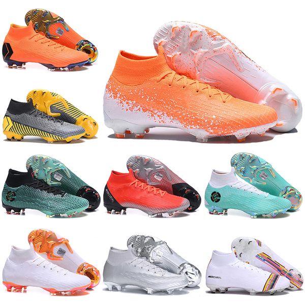 Kids High Ankle Football Boots LVL UP Youth Boys CR7 Mercurial Superfly VI 360 Elite FG Soccer Shoes Men Women Neymar Soccer Cleats
Kids High Ankle Football Boots LVL UP Youth Boys CR7 Mercurial Superfly VI 360 Elite FG Soccer Shoes Men Women Neymar Soccer Cleats
