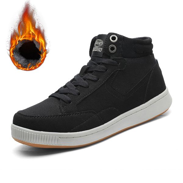 men boots winter with fur big size warm snow boots men winter work cotton shoes footwear fashion rubber ankle, Black
men boots winter with fur big size warm snow boots men winter work cotton shoes footwear fashion rubber ankle, Black