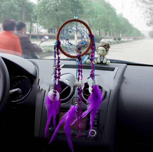 car ornaments car rear view mirror decoration handmade dream catcher net feathers wind chimes #lq1159
car ornaments car rear view mirror decoration handmade dream catcher net feathers wind chimes #lq1159