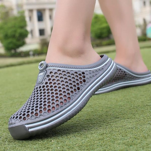 dropshiping outdoor beach shoes slip on garden clogs casual water shower slippers unisex, Black
dropshiping outdoor beach shoes slip on garden clogs casual water shower slippers unisex, Black