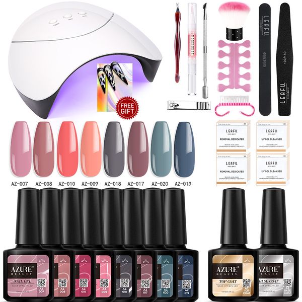 beauty 23pcs/lot 36w led lampgel polish set nail art manicure tools kits long lasting shiny color gel nail with stickers
beauty 23pcs/lot 36w led lampgel polish set nail art manicure tools kits long lasting shiny color gel nail with stickers