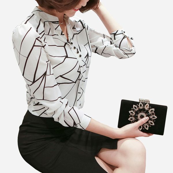 designer womens blouses women shirts office blouse 2019 autumn long sleeve chiffon shirt ladies womens and blouses blusas h3, White
designer womens blouses women shirts office blouse 2019 autumn long sleeve chiffon shirt ladies womens and blouses blusas h3, White