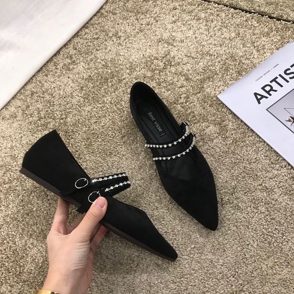 pointed toes flats shoes women elegant shoes summer autumn soft new slip on sandals women classics strap u19-67, Black
pointed toes flats shoes women elegant shoes summer autumn soft new slip on sandals women classics strap u19-67, Black