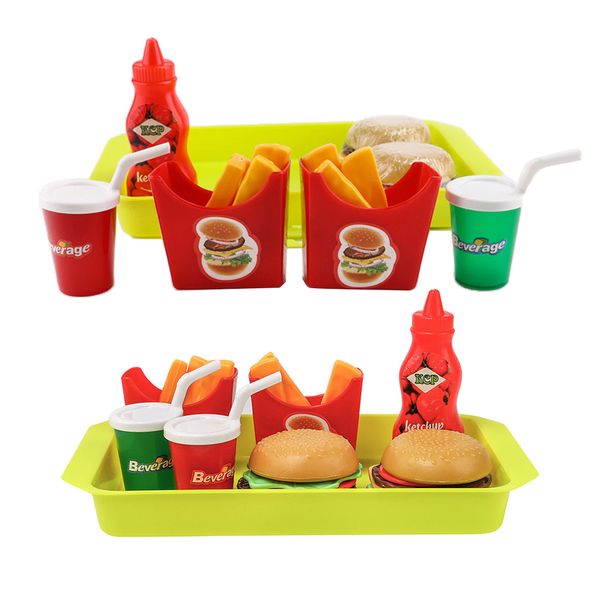 16 шт. моделирование фаст-фуд напитки кухня притвориться playset детская игрушка
16 шт. моделирование фаст-фуд напитки кухня притвориться playset детская игрушка