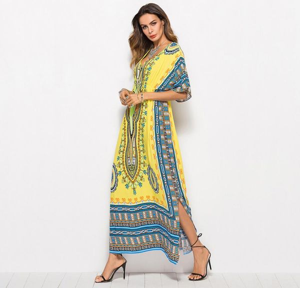 fashion woman women's clothing raglan sleeve v collar fork opening waist collection tower dress short sleeve splicing printed skirt dre, Black;gray
fashion woman women's clothing raglan sleeve v collar fork opening waist collection tower dress short sleeve splicing printed skirt dre, Black;gray