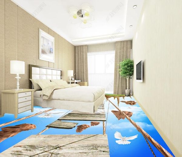 custom flooring painting 3d murals sky empty island thrilling rope bridge 3d floor stickers bedroom living room wallpaper
custom flooring painting 3d murals sky empty island thrilling rope bridge 3d floor stickers bedroom living room wallpaper