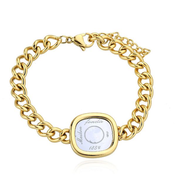 fashion couple style love bracelet stainless steel jewelry square identification bracelet luxury designer jewelry women bracelets
fashion couple style love bracelet stainless steel jewelry square identification bracelet luxury designer jewelry women bracelets