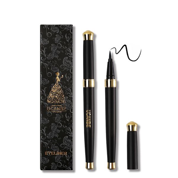 new liquid eyeliner long-lasting waterproof smooth cool black straight liquid eyeliner with steel ball ing
new liquid eyeliner long-lasting waterproof smooth cool black straight liquid eyeliner with steel ball ing