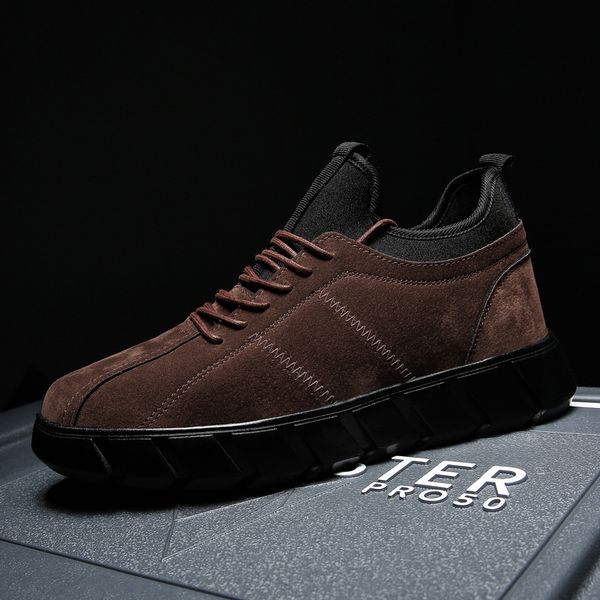 men casual shoes brand classic vintage shoes men platform sneakers quality leather male footwear outdoor breathable rubber, Black
men casual shoes brand classic vintage shoes men platform sneakers quality leather male footwear outdoor breathable rubber, Black