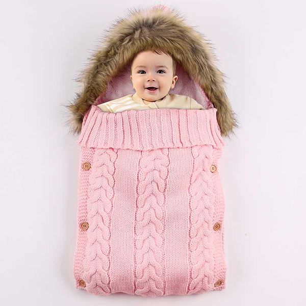 winter thickening warm envelope newborn baby sleeping bags outdoor infant stroller sleep sack cable knitted toddler swaddle wrap
winter thickening warm envelope newborn baby sleeping bags outdoor infant stroller sleep sack cable knitted toddler swaddle wrap