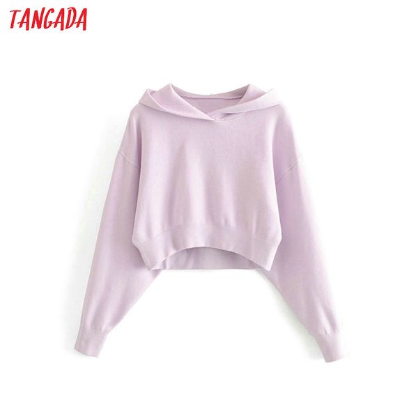 tangada women solid hooded knitted sweater autumn winter long sleeve lady pullovers female short style 3h299, White;black
tangada women solid hooded knitted sweater autumn winter long sleeve lady pullovers female short style 3h299, White;black