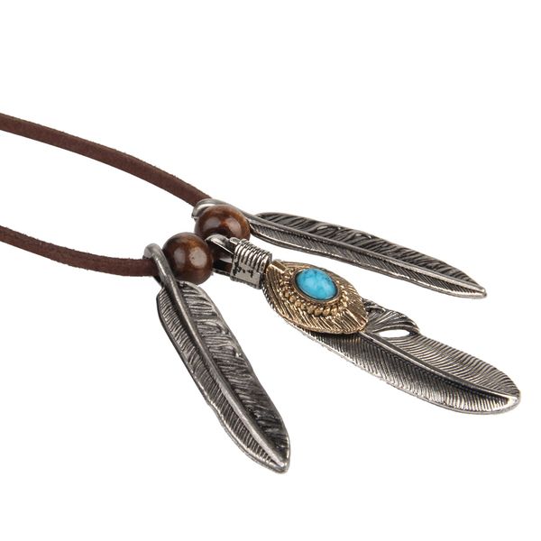 vintage alloy tibetan silver turquoise feathers charms lady girls necklace
vintage alloy tibetan silver turquoise feathers charms lady girls necklace