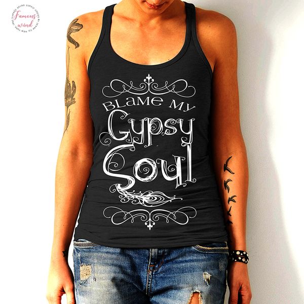 gypsy soul letter print women tank off the shoulder boho shirts fitness tees festival clothing causal cotton graphic vest, White
gypsy soul letter print women tank off the shoulder boho shirts fitness tees festival clothing causal cotton graphic vest, White