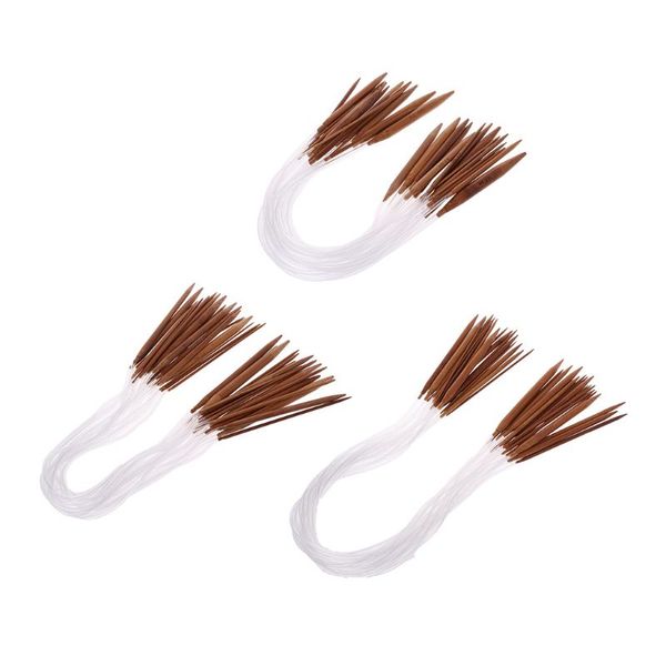 18pcs carbonized bamboo crochet hooks circular carpet knitting needles set diy tool yarn weave craft
18pcs carbonized bamboo crochet hooks circular carpet knitting needles set diy tool yarn weave craft