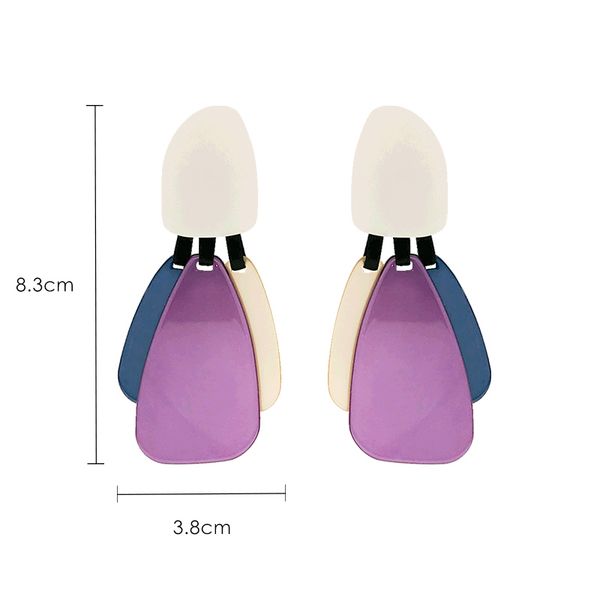 fashion geometric earrings female fashion temperament personality morandi color earrings simple earrings y19050901, Golden
fashion geometric earrings female fashion temperament personality morandi color earrings simple earrings y19050901, Golden