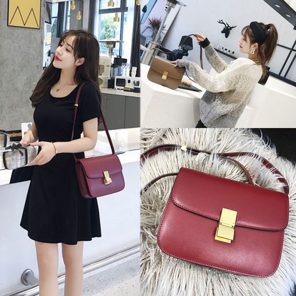 2020 new tofu bag small square bag stewardess cow leather shoulder messenger handbags women bags
2020 new tofu bag small square bag stewardess cow leather shoulder messenger handbags women bags