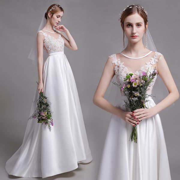 boho кружевные атласные пляжные свадебные платья с вуалью 2019 свадебные платья цвета слоновой кости новое летнее платье невесты vestido de, White
boho кружевные атласные пляжные свадебные платья с вуалью 2019 свадебные платья цвета слоновой кости новое летнее платье невесты vestido de, White