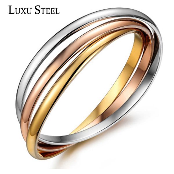 bangle luxusteel 3pcs/set gold/silver / rose gold color stainless steel fashion bracelet bangles jewelry wholesale for women bijoux, Black
bangle luxusteel 3pcs/set gold/silver / rose gold color stainless steel fashion bracelet bangles jewelry wholesale for women bijoux, Black
