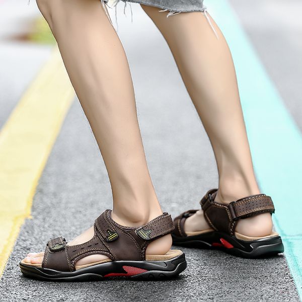 homme men male man shoes ete rubber sandalle flip couro sandal herren sandalet para transpirables sandali flops de cuero heren, Black
homme men male man shoes ete rubber sandalle flip couro sandal herren sandalet para transpirables sandali flops de cuero heren, Black
